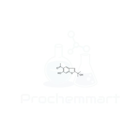 5-Acetyl-6-hydroxy-2-(1-hydroxy-1-methylethyl)benzofuran | CAS 173992-05-7