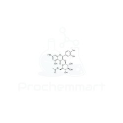 6"-O-Acetylisoquercitrin | CAS 54542-51-7