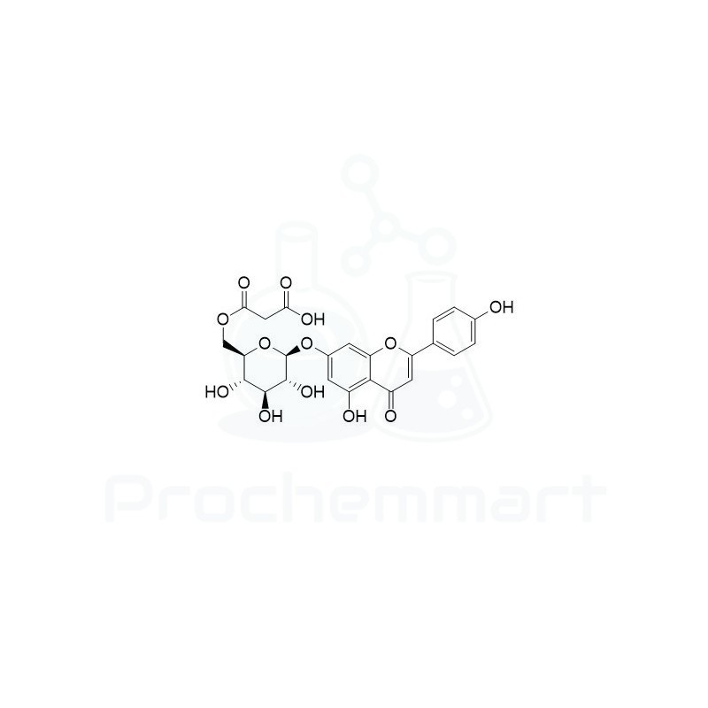 Apigenin 7-O-(6-O-malonylglucoside) | CAS 86546-87-4