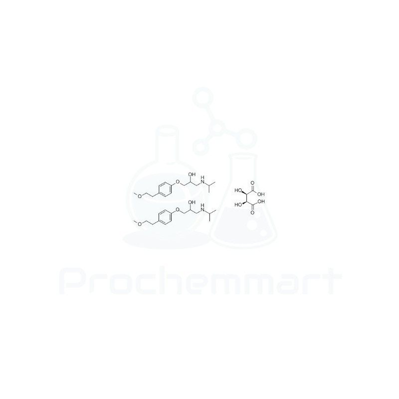 Metoprolol tartrate | CAS 56392-17-7