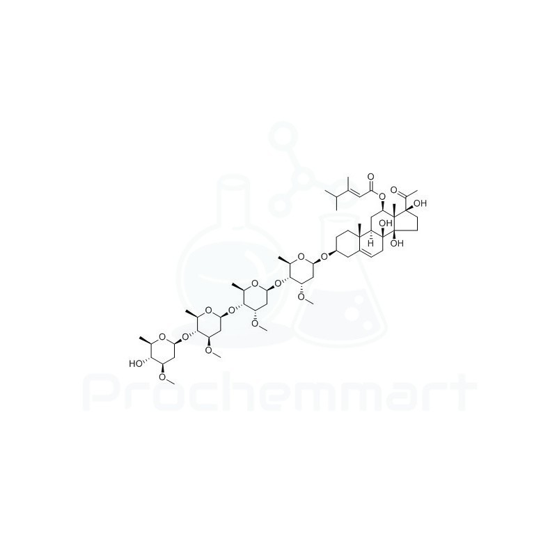 Otophylloside B 4'''-O- beta-D-oleandropyranoside | CAS 168001-54-5