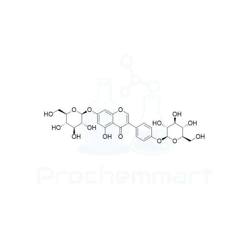 Genistein 7,4'-di-O-β-D-glucopyranoside | CAS 36190-98-4