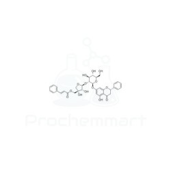(2S)-Pinocembrin 7-O-[2''-O-(5'''-O-trans-cinnamoyl)-β-D-apiofuranosyl]-β-D-glucoside | CAS 773899-29-9