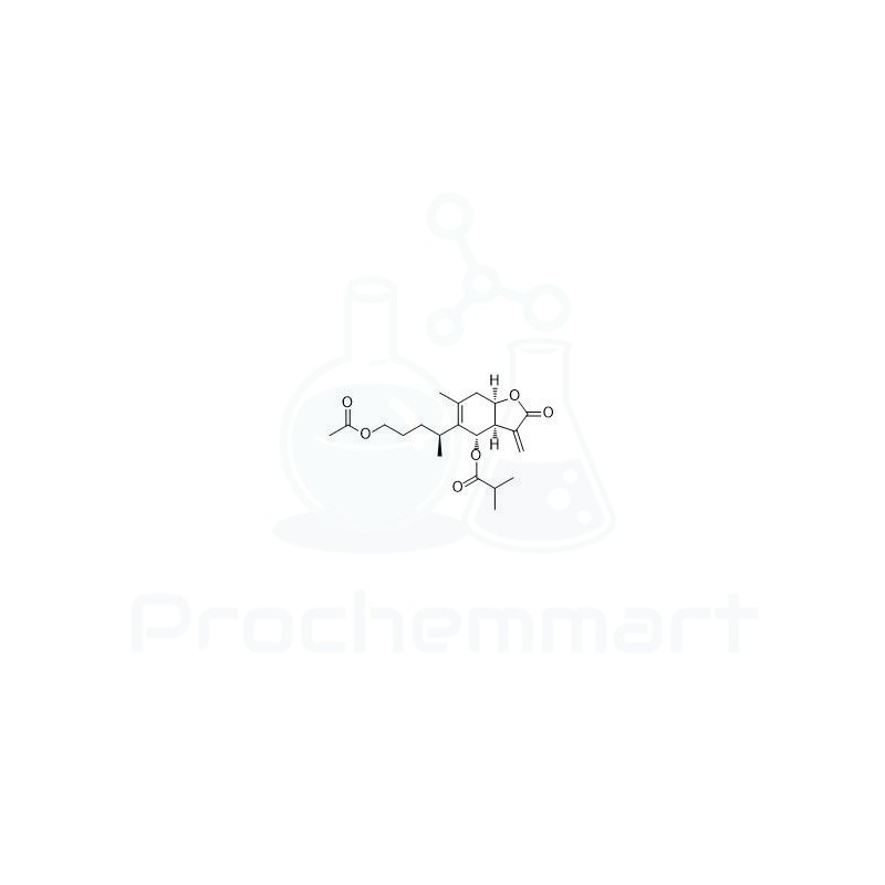 1-O-Acetyl-6-O-isobutyrylbritannilactone | CAS 1613152-34-3