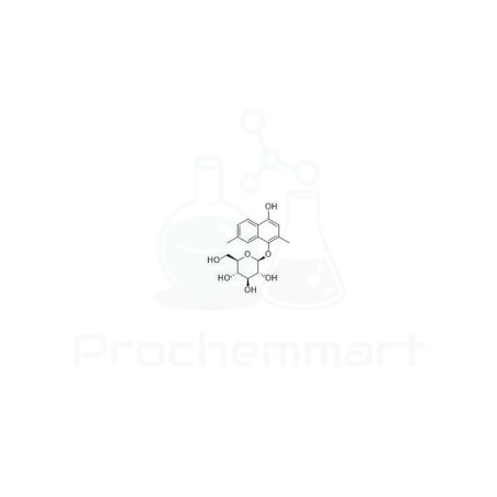 2,7-Dimethyl-1,4-dihydroxynaphthalene 1-O-glucoside | CAS 839711-70-5