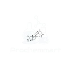 2α,3α,24-Trihydroxyursa -12,20(30)-dien-28-oic acid | CAS 341503-22-8