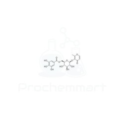 3-O-(6'-O-Galloyl)-β-D-glucopyranosylmaltol | CAS 163397-38-4