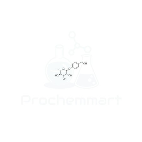 4-Hydroxymethylphenol 1-O-rhamnoside | CAS 478314-67-9
