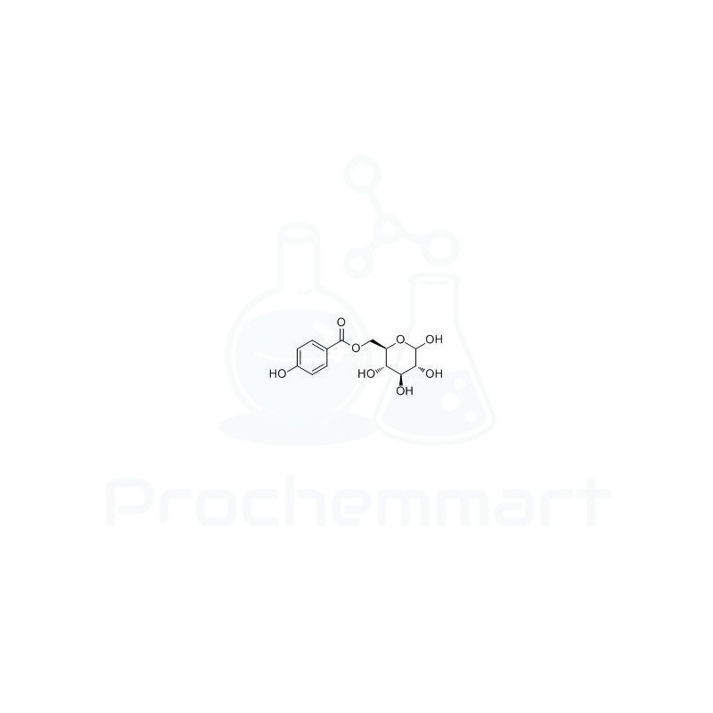 6-O-(p-Hydroxybenzoyl)glucose | CAS 202337-44-8