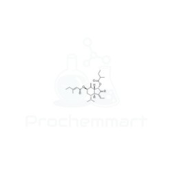 7beta-(3-Ethyl-cis-crotonoyloxy)-1alpha-(2-methylbutyryloxy)-3,14-dehydro-Z-notonipetranone | CAS 80514-14-3