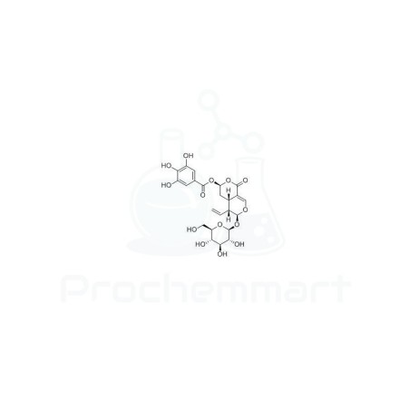 7β-Galloyloxysweroside | CAS 2222365-75-3