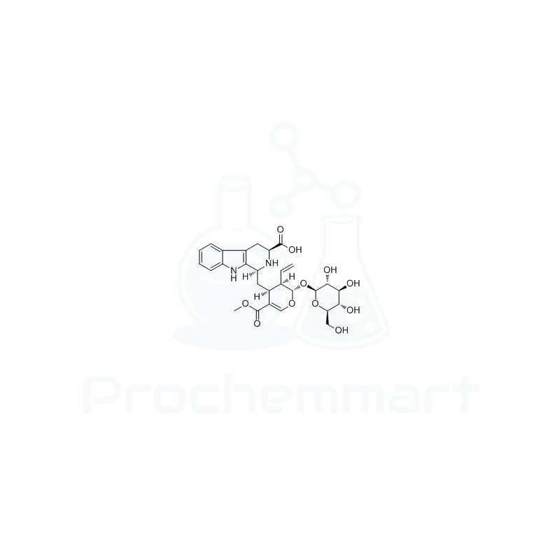5-Carboxystrictosidine | CAS 34371-47-6
