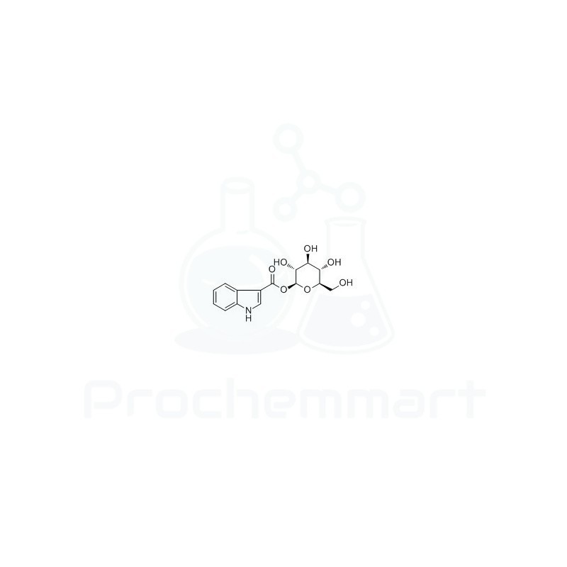 Indole-3-carboxylic acid β-D-glucopyranosyl ester | CAS 106871-55-0