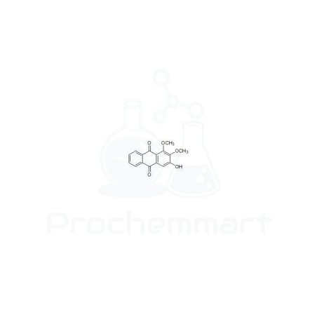 3-hydroxy-1,2-dimethoxy-anthraquinone | CAS 10383-62-7