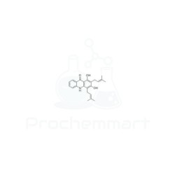 1,3-Dihydroxy-2,4-diprenylacridone | CAS 1205687-48-4
