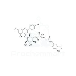 3-O-[5'''-O-feruloyl-beta-D-apiofuranosyl(1'''-2'')-beta-D-glucopyranosyl] rhamnocitrin | CAS 148210-00-8