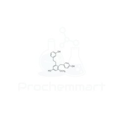 3',5-dihydroxy-2-(4-hydroxybenzyl)3-methoxybibenzyl | CAS 151538-57-7