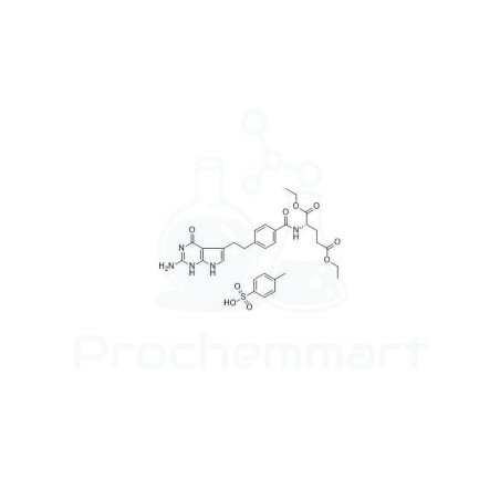 Diethyl 2-(4-(2-(2-amino-4-oxo-4,7-dihydro-1H-pyrrolo[2,3-d]pyrimidin-5-yl)ethyl)benzamido)pentanedioate methylb|CAS 165049-28-5