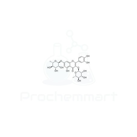 Quercetin 3,7-di-O-rhamnoside | CAS 28638-13-3