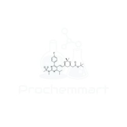 tert-Butyl 6-[(1E)-2-[4-(4-fluorophenyl)-6-(1-methylethyl)-2-[methyl(methylsulfonyl)amino]-5-pyrimidinyl]ethenyl|CAS 289042-12-2