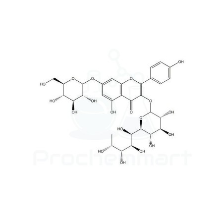 Kaempferol 3-O-rutinoside 7-O-glucoside | CAS 34336-18-0