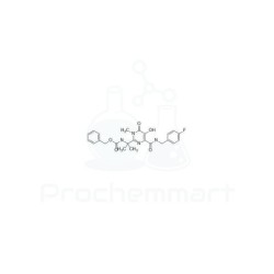 Benzyl(2-(4-((4-fluorobenzyl)carbamoyl)-5-hydroxy-1-methyl-6-oxo-1,6-dihydropyrimidin-2-yl)propan-2-yl)carbamate|CAS 518048-02-7