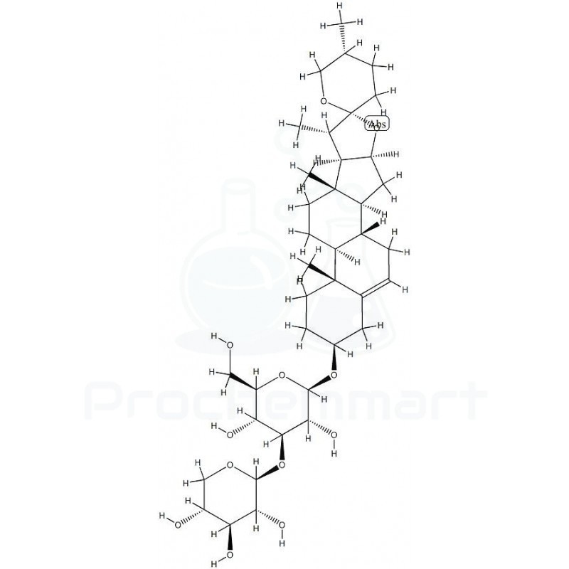 Diosgenin-3-O-β-D-xylosyl-(1→3)-β-glucoside | CAS 65604-99-1