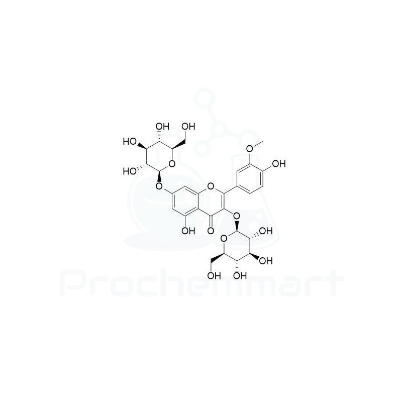 Isorhamnetin 3,7-O-diglucoside | CAS 6758-51-6