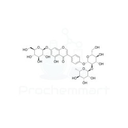 Genistein 7-O-beta-D-glucopyranoside-4'-O-[alpha-L-rhamnopyranosyl-(1-2)-beta-D-glucopyranoside] | CAS 70404-42-1