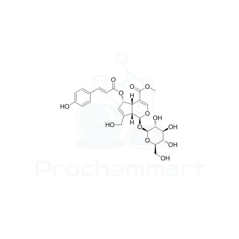 (E)-6-O-(p-coumaroyl)scandoside methyl ester | CAS 83946-90-1