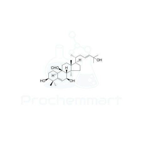 3,7,25-Trihydroxycucurbita-5,23-dien-19-al | CAS 85372-65-2