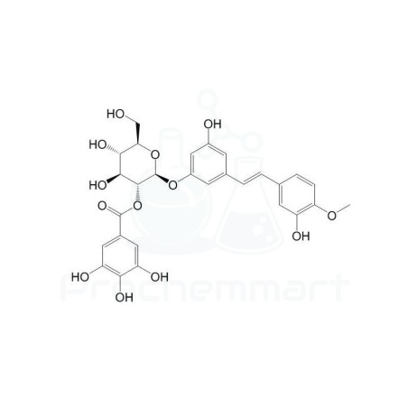 Rhaponticin 2''-O-gallate | CAS 94356-24-8