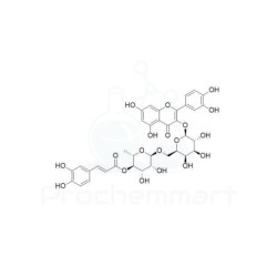 Quercetin 3-Caffeylrobinobioside | CAS 957110-26-8