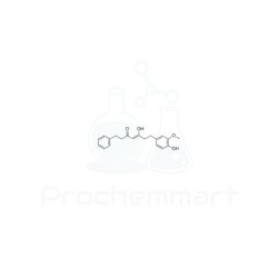 5-Hydroxy-7-(4-hydroxy-3-methoxyphenyl)-1-phenylhept-4-en-3-one | CAS 142831-06-9