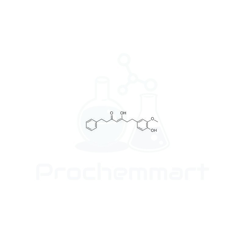 5-Hydroxy-7-(4-hydroxy-3-methoxyphenyl)-1-phenylhept-4-en-3-one | CAS 142831-06-9