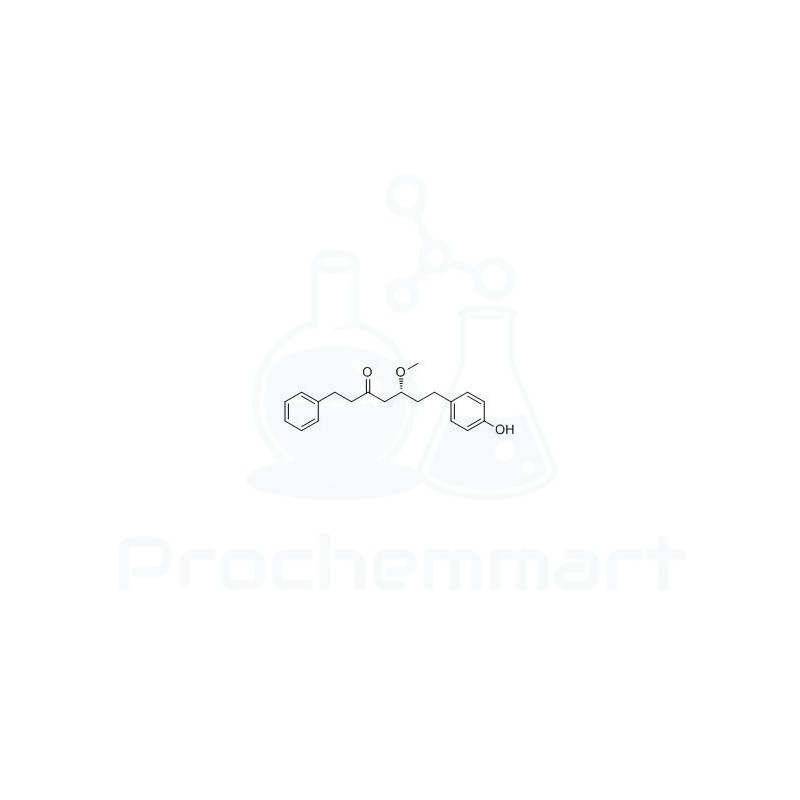 7-(4-Hydroxyphenyl)-5-methoxy-1-phenylheptan-3-one | CAS 100667-53-6
