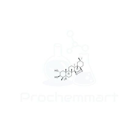 14,17-Epidioxy-28-nor-15-taraxerene-2,3-diol | CAS 66107-60-6