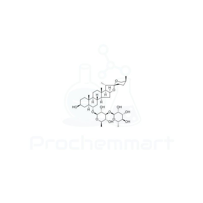 Neochlorogenin 6-O-α-L-rhamnopyranosyl-(1→3)-β-D-quinovopyranoside | CAS 184686-01-9